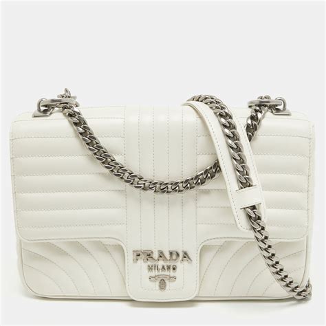 prada shoulder bag artistic girls white|prada diagramme leather shoulder bag.